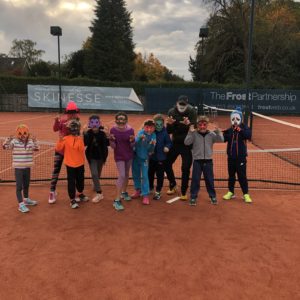 court18 tennis Halloween